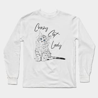 Crazy Cat Lady Long Sleeve T-Shirt